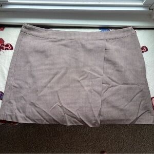 A NEW DAY | patterned mini skirt PLUS SIZE NWT